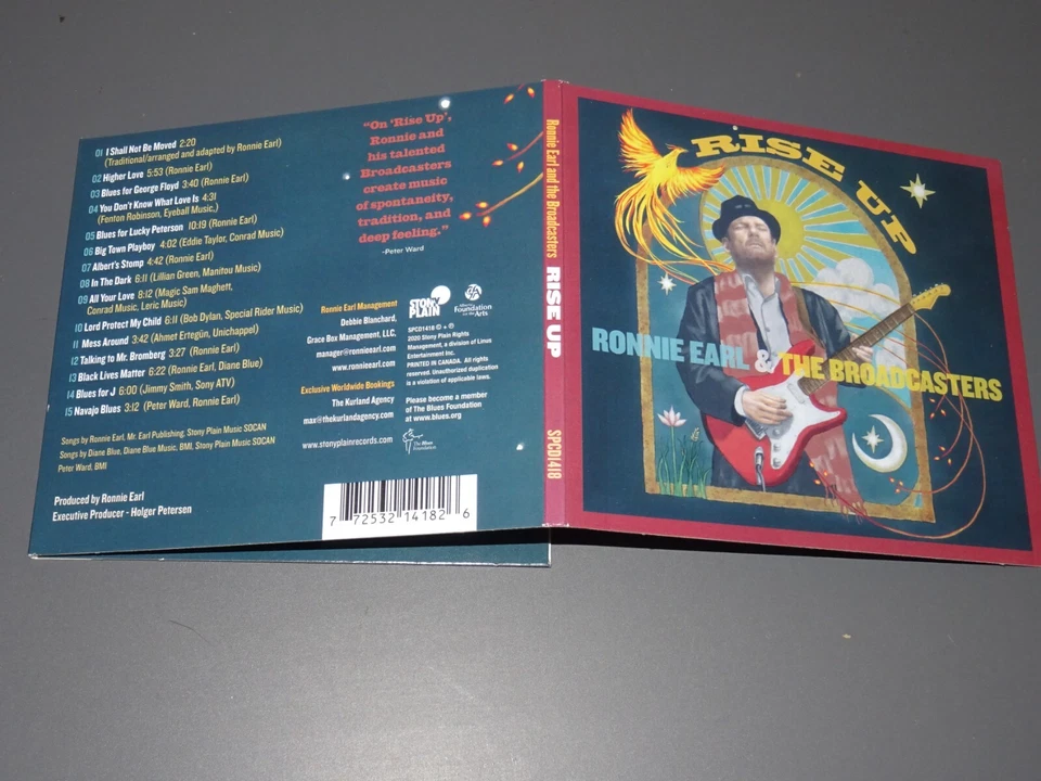RONNIE EARL - RISE UP / DIGIPACK-CD 2020 (MINT-) - Bild 1 von 1