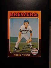 1975 Topps Set Break Robin Yount RC  Centered