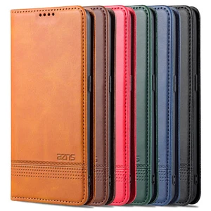 Magnetic Leather Flip Case for Xiaomi 15 14 Pro Xiaomi 14T 13T 12T 11T Pro Cover - Picture 1 of 18