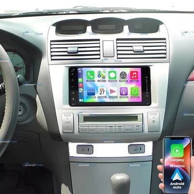 Radio estéreo para automóvil Toyota Solara 2004-2008 7" Android15 Carplay GPS navegación 2+64G Foto 1 de 4