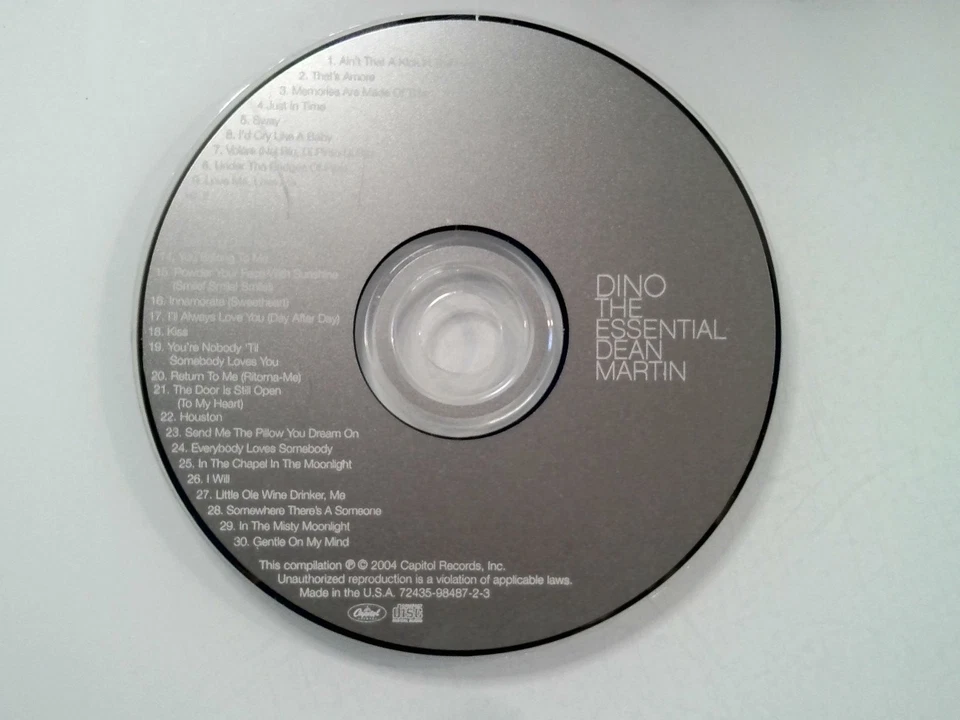 Dean Martin - Dino The Essential CD 2004 Compilation Pop Capitol - Image 1 of 1