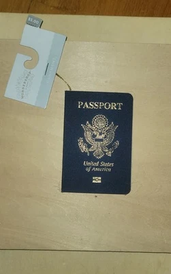 Target Wondershop Santa's Passport Christmas Tree Ornament