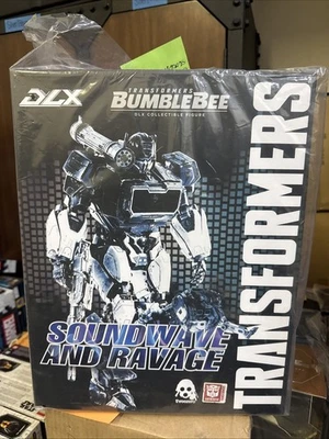 Figura Coleccionable Soundwave and Ravage Escala DLX Figura Coleccionable | Transform Foto 1 de 2