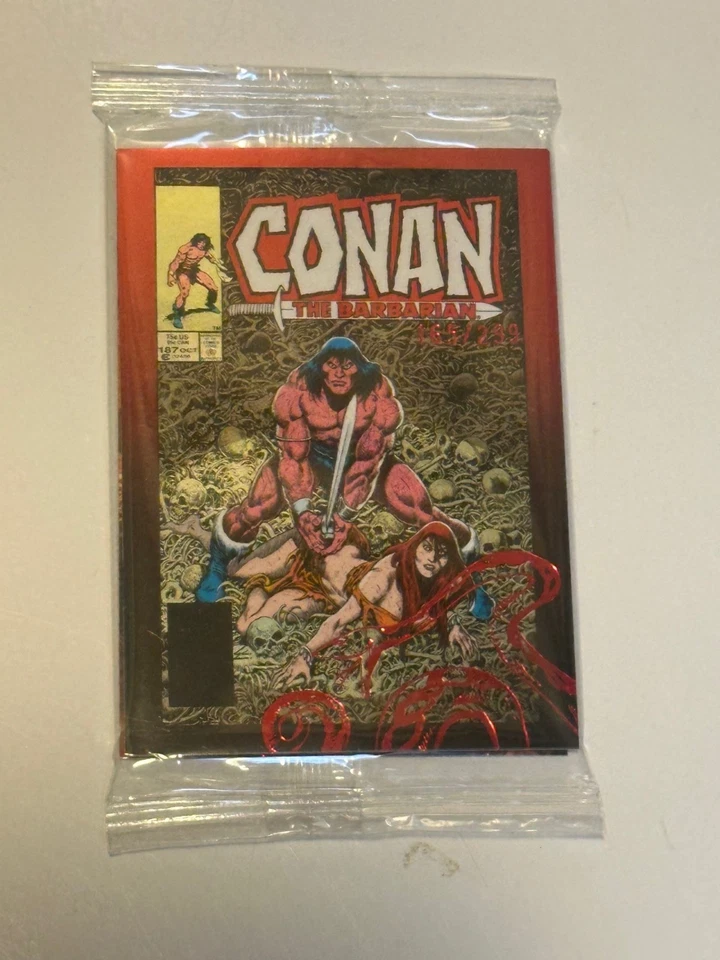 2025 Cryptozoic Conan the Barbarian Convention Box Set of 9 Foil Cards - #/299 - Image 1 of 1