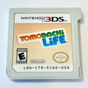 Tomodachi Life (Nintendo 3DS, 2014) Auténtico - PROBADO, SOLO CARTUCHO - Imagen 1 de 5