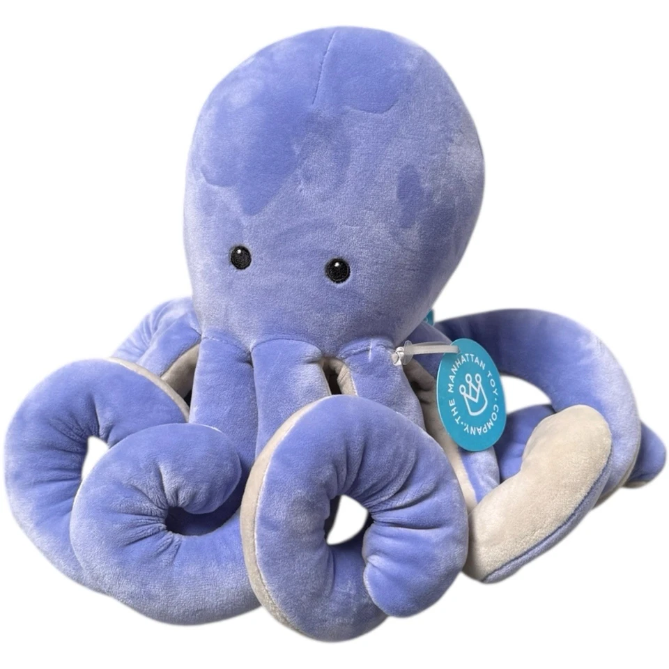 Juguete Manhattan Sourpuss Pulpo Pana Vida Marina Juguete Peluche 13" Foto 1 de 4