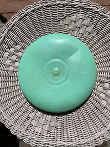 VINTAGE 1958 Style2 Wham-O Frisbee Pluto Platter San Gabriel Pat Pending Green - Picture 1 of 12