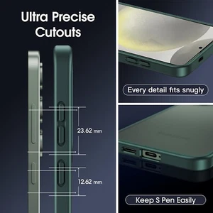 CASEKOO Kooshock Green Case for Samsung S24 New Unopened Proection Screen S-Pen - Picture 1 of 7