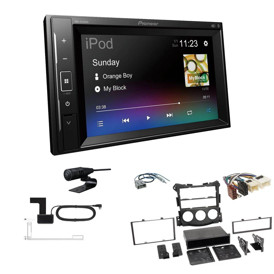 Pioneer Autoradio Bluetooth DAB Apple Android für Nissan 370 Z ab 2009 schwarz