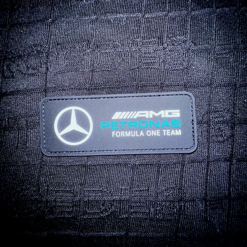 MERCEDES AMG Men's Polo Shirt Size XL PETRONAS FORMULA ONE TEAM PUMA Black 1106 Cover