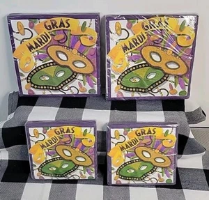 Mardi Gras Napkin Set - Picture 1 of 9