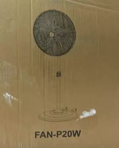Pedestal Oscillating Fan 1 /5 Motor 5000 CFM HICFM 20 inch FAN-P20W NEW - Picture 1 of 5