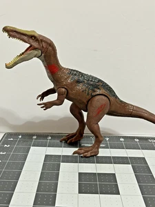 2017 Mattel Jurassic World Dino Rivals Battle Damage Baryonyx Dinosaur #2 - Picture 1 of 9