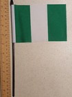 Nigeria Hand Flag 6x4" 15x10cm Nigerian Africa African Football Sport Athletics 