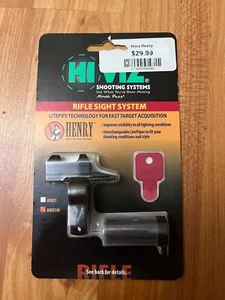 HIVIZ HHVS001M Henry Rifle Sight System Black - Picture 1 of 2