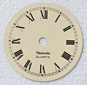 3.11/16 inch 93mm CREAM ROMAN ALUMINIUM CLOCK DIAL - Picture 1 of 2