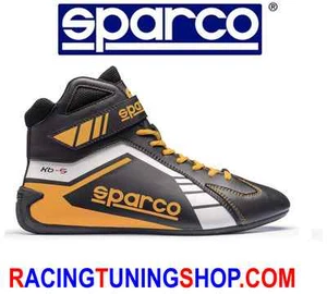 SCARPE KART SPARCO SCORPION BLACK/YELLOW EU 40 KARTING BOOTS SHOES - SCHUHE KART - Foto 1 di 1