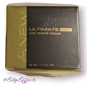 Crema de noche reparadora Avon Anew Ultimate Age caja sellada 1,7 oz. Tarro SIN USAR - Imagen 1 de 5