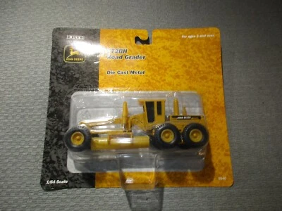 Ertl JOHN DEERE NIVELADORA DE CARRETERA 772BH MODELO DE CONSTRUCCIÓN EN TARJETA 1:64 5540 año 2000 Foto 1 de 4