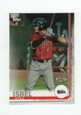 2019 TOPPS PRO DEBUT MINOR LEAGUE KYLE ISBEL IDAHO FALLS CHUKARS #95