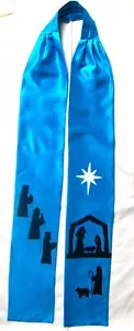 New Minister Priest Clergy stole scarf for Christmas Handmade - Picture 1 of 1