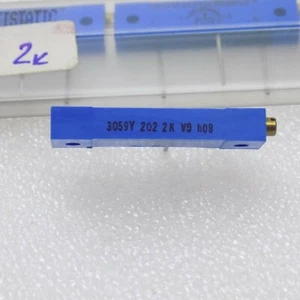 1x BOURNS, 3059Y-001-202 Trimmer, 2K Ohm - Bild 1 von 4