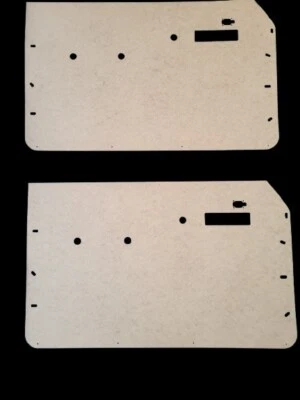 Pair of Power Window Front Door Panels fits Jeep Grand Wagoneer 84-91 - Image 1 of 4