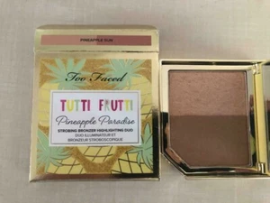 TOO FACED TUTTI FRUTTI PINEAPPLE PARADISE BRONZER DUO  NEW IN BOX - Picture 1 of 1