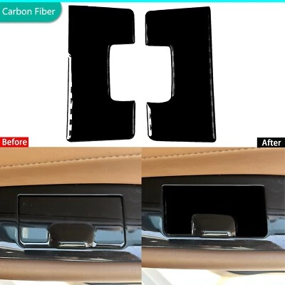 Glossy Piano Black Interior Door Ashtray Storage Cover For Lexus GS GS350 12-20 — 第 1/4 张图片