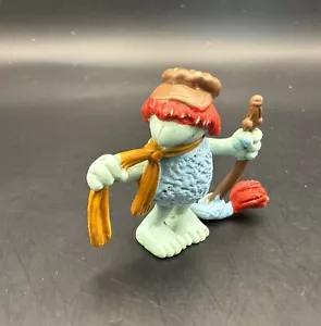 Vintage 1983 Jim Henson Applause Fraggle Rock Boober with Broom PVC Figure Toy - Picture 1 of 11