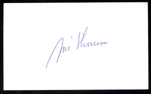 Jose Herrera (D.2009) signed 3x5 card INPERSON (Astros/ Expos) w/ COA - Picture 1 of 1