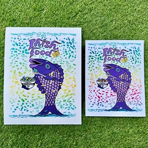 Jim Pollock "Phish Food" Charity Print Set 2022 Bottleneck In Hand - Bild 1 von 4