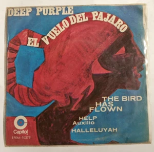 DEEP PURPLE - EL VUELO DEL PAJARO - RARE MEXICAN 7" EP PS, CLASSIC ROCK - Picture 1 of 4