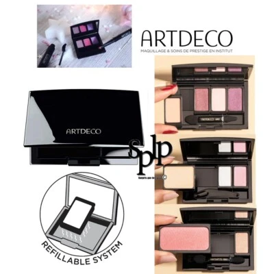 ARTDECO Bellezza Box Quattro - Custodia Vuoti Ombretto A Ombretti O Blush Nuovo - Immagine 1 di 4