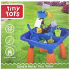 Sand & Water Play Table Outdoor Toy 22 Pieces Tiny Tots Summer Build Learn