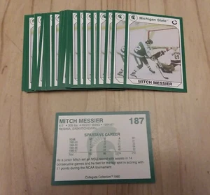 1990 Michigan State Collegiate Collection #187 MITCH MESSIER Lot of (10) - Picture 1 of 1