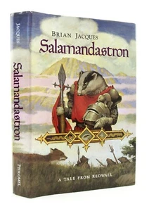 SALAMANDASTRON Brian Jacques 1992 Philomel 18th Printing HBDJ EXC L1 - Imagen 1 de 6