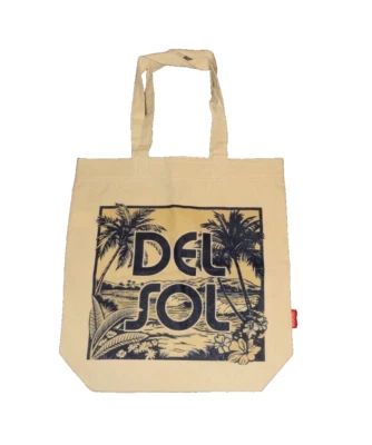 "Bolso de mano de viaje DEL SOL de lona mercado cambia de color al sol unisex 17"" x 16""" Foto 1 de 3