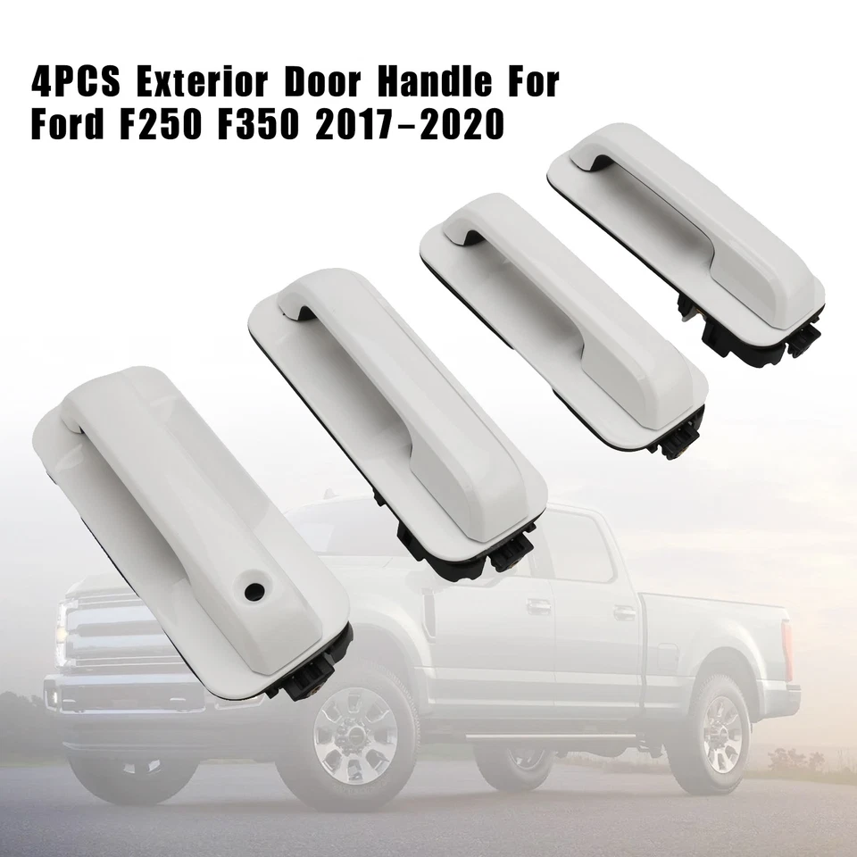 4PCS Exterior Door Handle For Ford F250 F350 17-2020 Foto 1 de 4