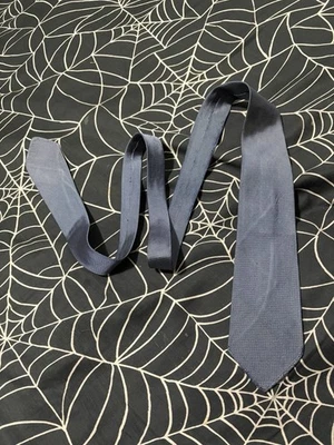 Corbata de cuello vintage de 1920 y 1930 para hombre Art Deco Jazz Swing sin forro seda corta Foto 1 de 4