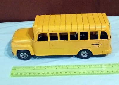 Autobús escolar Hubley Diecast Metal 9" vintage años 60 Foto 1 de 4
