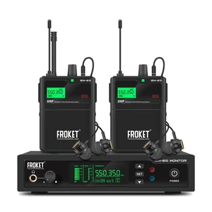 IEM810 PRO UHF Mono Wireless In Ear Monitor System mit Überwachungstyp für S... - Bild 1 von 9