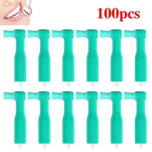 Profio dental desechable contra ángulos alta calidad taza suave color verde 100 un. - Imagen 1 de 17