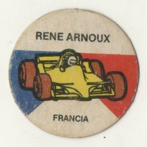 RENE ARNOUX RACE CAR DRIVER FORMULA 1 RARE VINTAGE CARD ARGENTINA 1984 - Picture 1 of 2