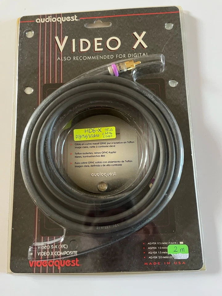 AudioQuest HD6-X75ohm Digital  2m - Image 1 of 1