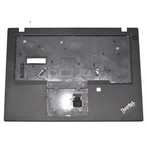 New 02DM328 for Lenovo Thinkpad L490 Upper Palmrest Case Keyboard KB Bezel W/ FP - Picture 1 of 2