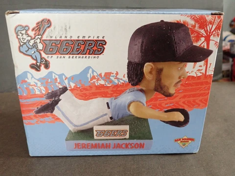 2022 JEREMIAH JACKSON INLAND EMPIRE 66ers  SGA BOBBLE HEAD Cover