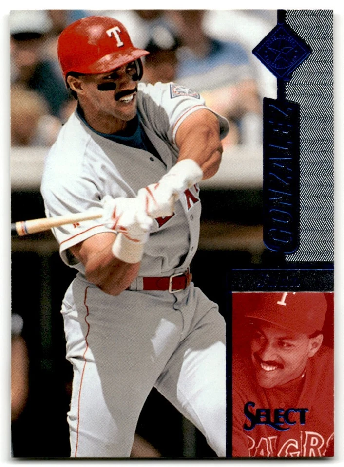 1997 Pinnacle Select Juan Gonzalez Texas Rangers #1 - Image 1 of 2