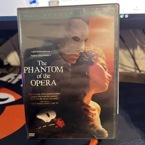 The Phantom Of The Opera Full Screen Edition New & Sealed 2005 Warner Bros DVD - Picture 1 of 2