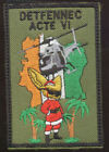 AVIATION AIR ALAT HELICO / DET FENNEC ACTE VI - TISSU FAB LOC RCI - 7 x 10,5 cm
